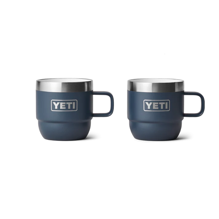 YETI - Rambler® Stapelbare Tasse mit 6oz (177ml) Fassungsvermögen, 2er Pack