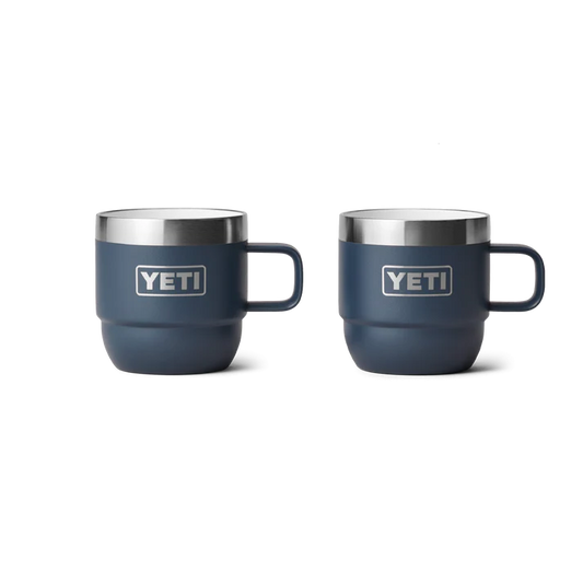 YETI - Rambler® Stapelbare Tasse mit 6oz (177ml) Fassungsvermögen, 2er Pack