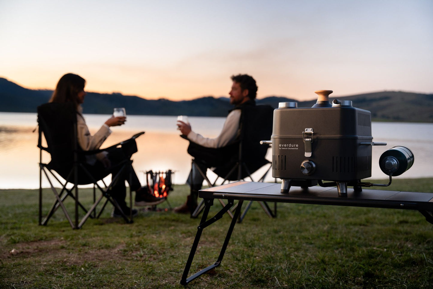 Everdure - CUBE ProFlame 360 Tragbarer Gasgrill