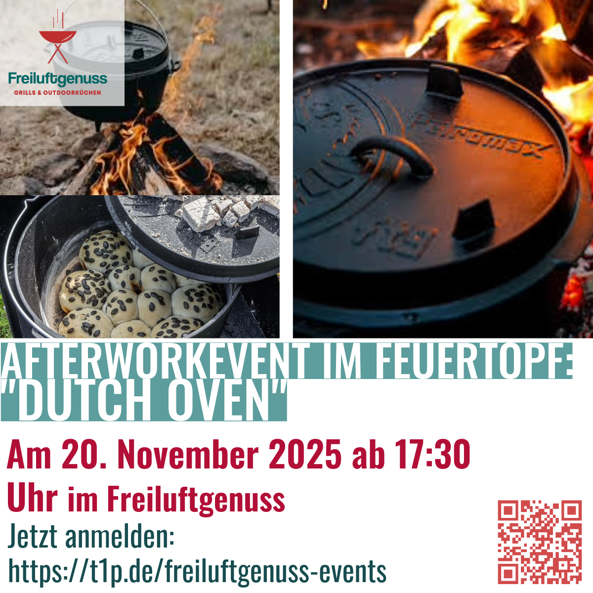 Afterwork "Dutch Oven"- Event am Feuertopf
