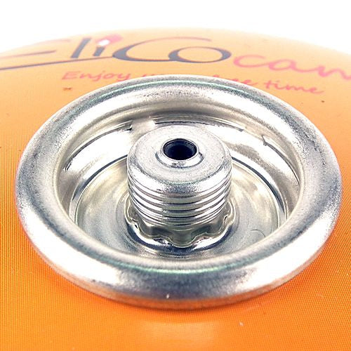 TGO - Druckgasdose/Gaskartusche 445g; mit Ventil-Universalgewinde 7/16"x28 UNEF - Alternative zur Weber Gaskartusche