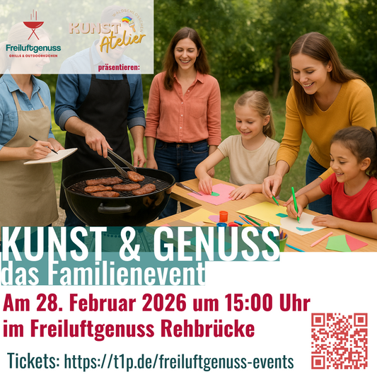 Familienevent - "Kunst & Genuss" am 28.02.2026 um 15:00 Uhr