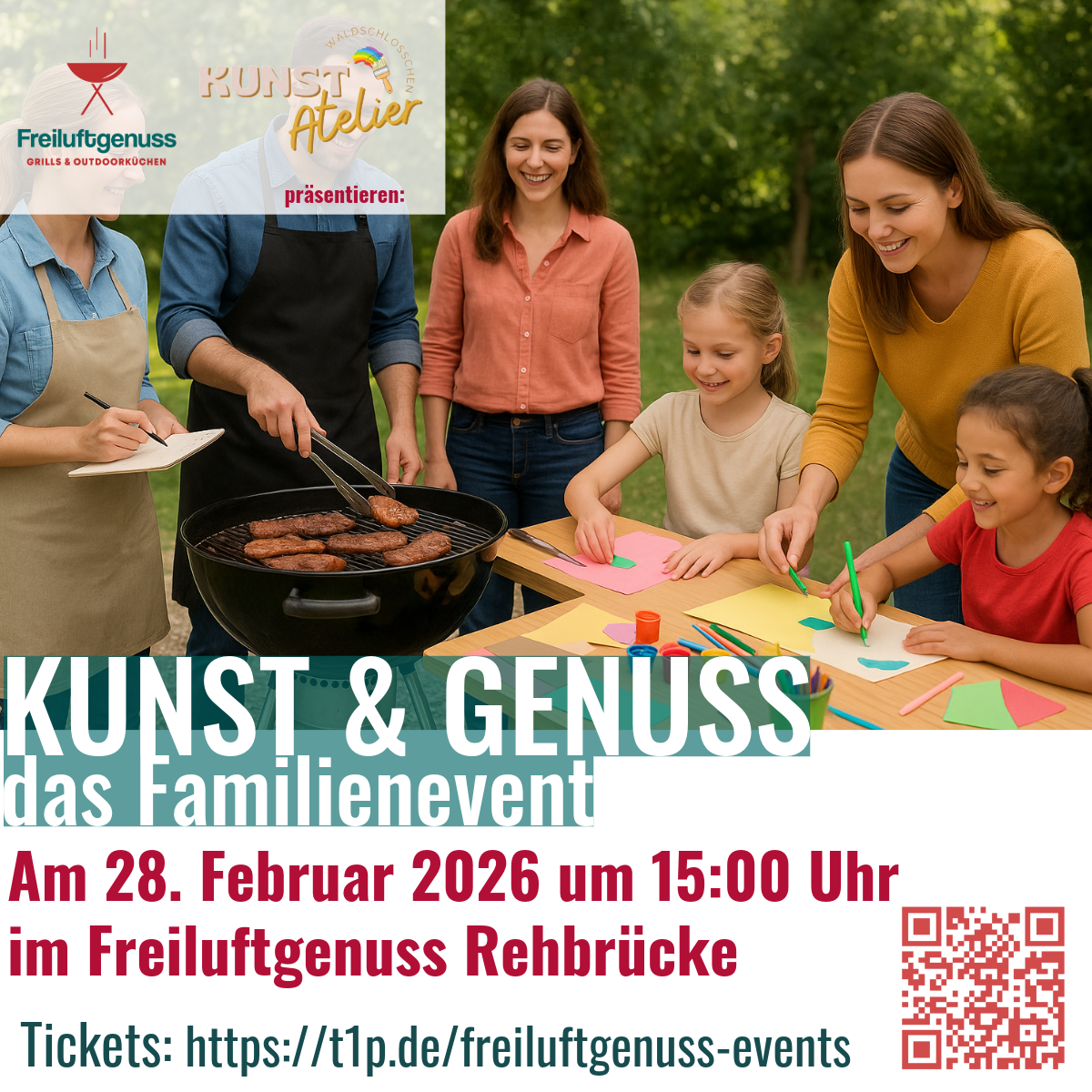 Familienevent - "Kunst & Genuss" am 28.02.2026 um 15:00 Uhr