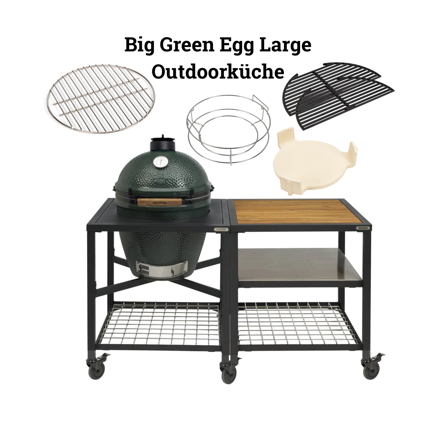 Big Green Egg - Outdoorküche Large