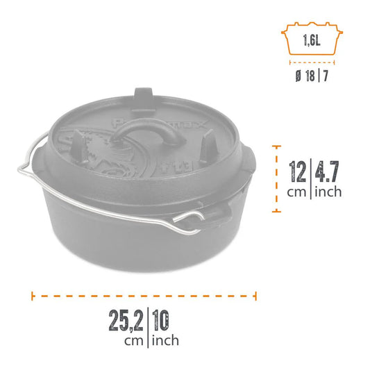 Petromax - Dutch Oven Set (FT3-T & FT6-T)