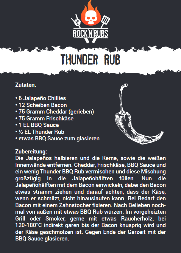 Rock'n'Rubs Thunder Rub, Impression 2