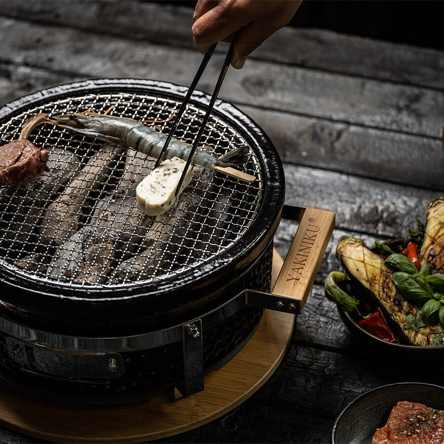 Yakiniku - Shichirin Keramik Grill rund, Medium