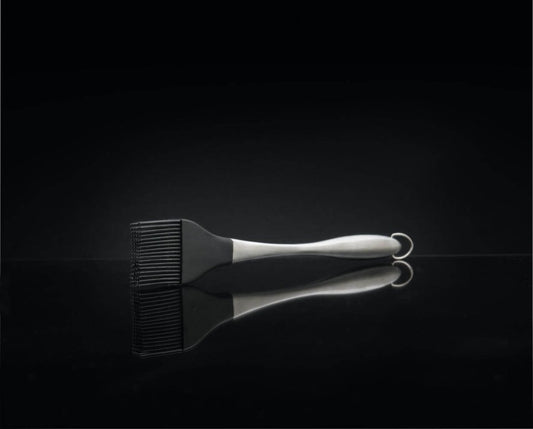 PRO stainless steel brush with silicone bristles