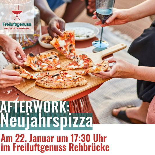 Afterwork - Neujahrspizza am 22.01.26 um 17:30 Uhr 🍾🍕