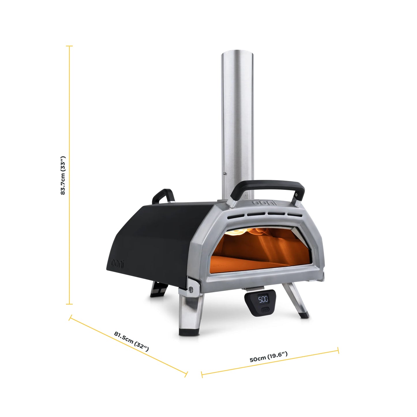 Ooni Karu 16 | Multi-Fuel Outdoor Pizzaofen (Holz und Gas)