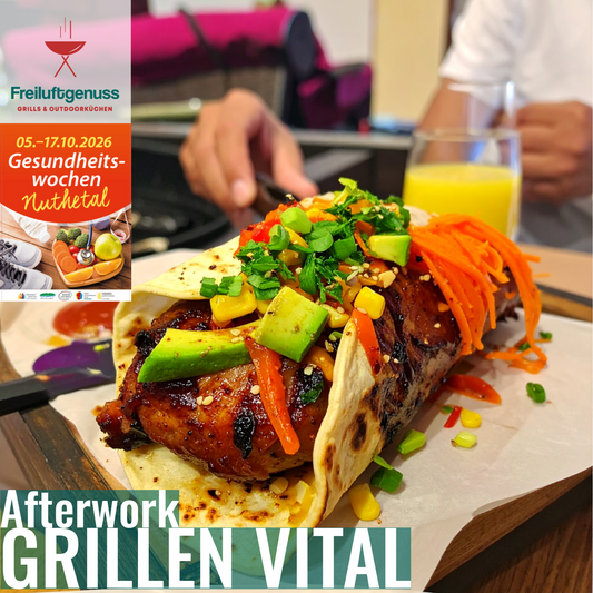 Afterwork: Grillen Vital 2026 | Am 8. Oktober 2026 um 17:30 Uhr