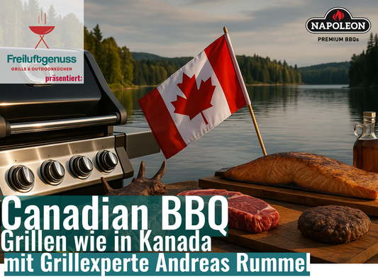 Grillseminar "Canadian BBQ- Grillen wie in Kanada" mit Andreas Rummel am 13.09.26 um 12:00 Uhr