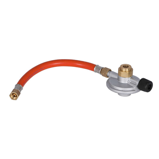 Napoleon - NGZ Regulator 50mbar mit Schlauch 0,2m für Gaskartuschen mit Innengewinde