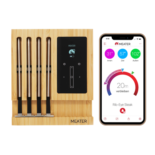 MEATER Block - 4 wireless thermometers &amp; unlimited range thanks to WiFi connection