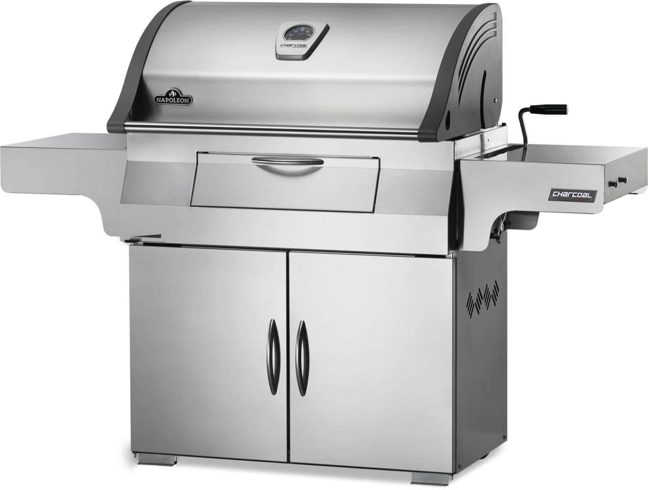 Napoleon - PRO605 Holzkohlegrill Edelstahl