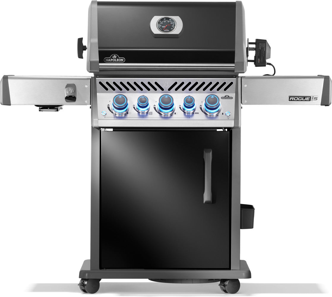 Rogue SE 525 with cast iron grates, black