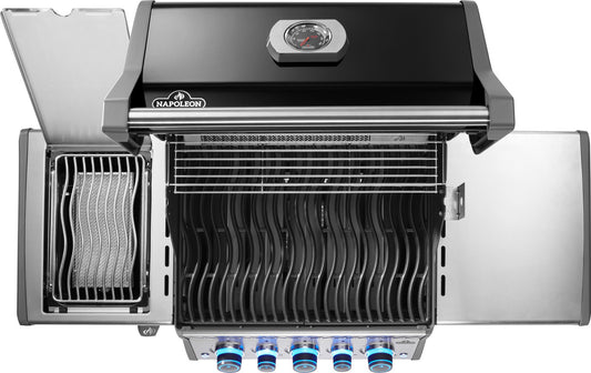 Rogue SE 525 with cast iron grates, black
