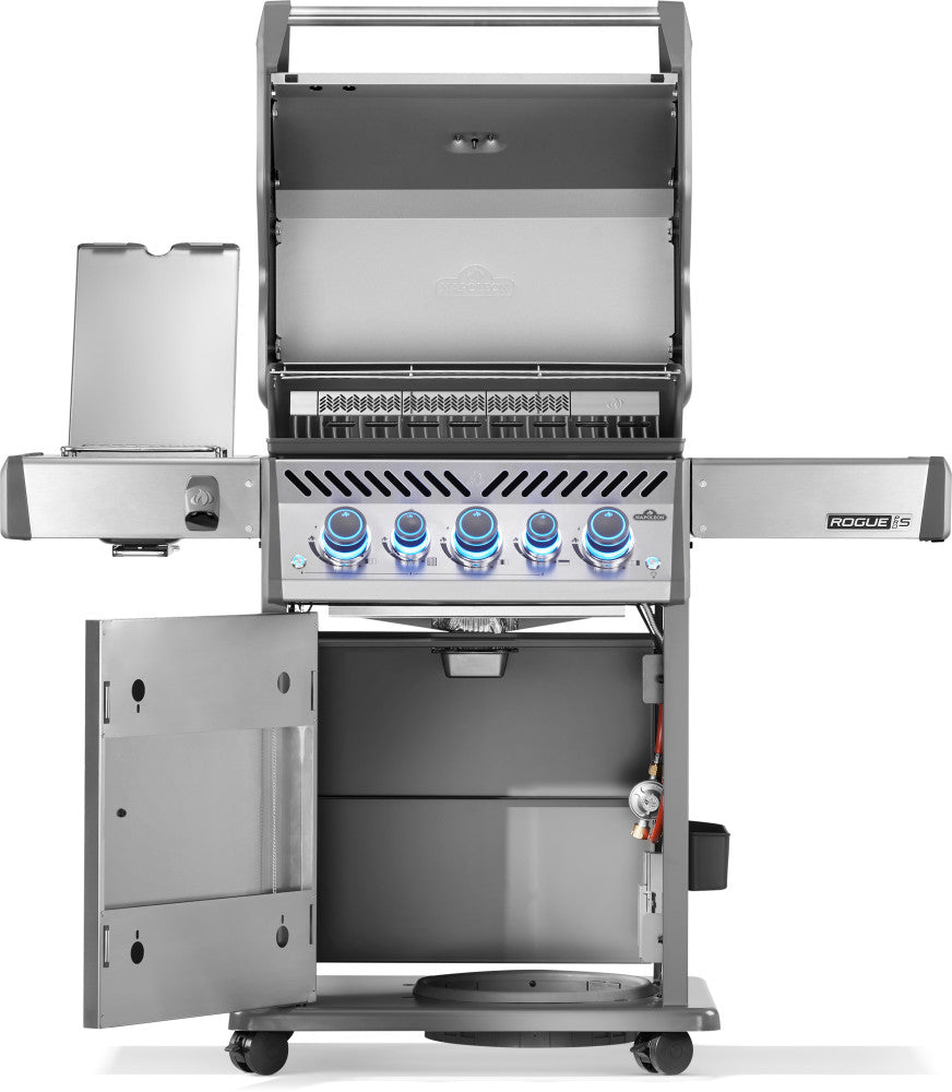 Rogue SE 525 with cast iron grates, black