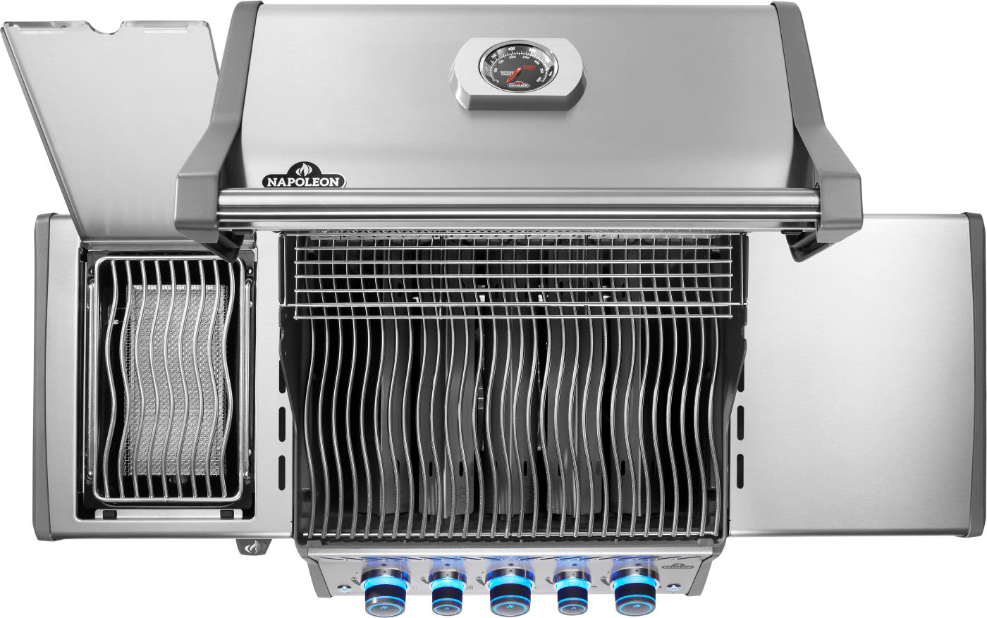 Rogue SE 525 with cast iron grates, black