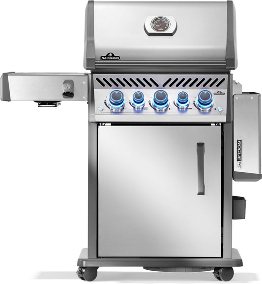 Rogue SE 525 with cast iron grates, black