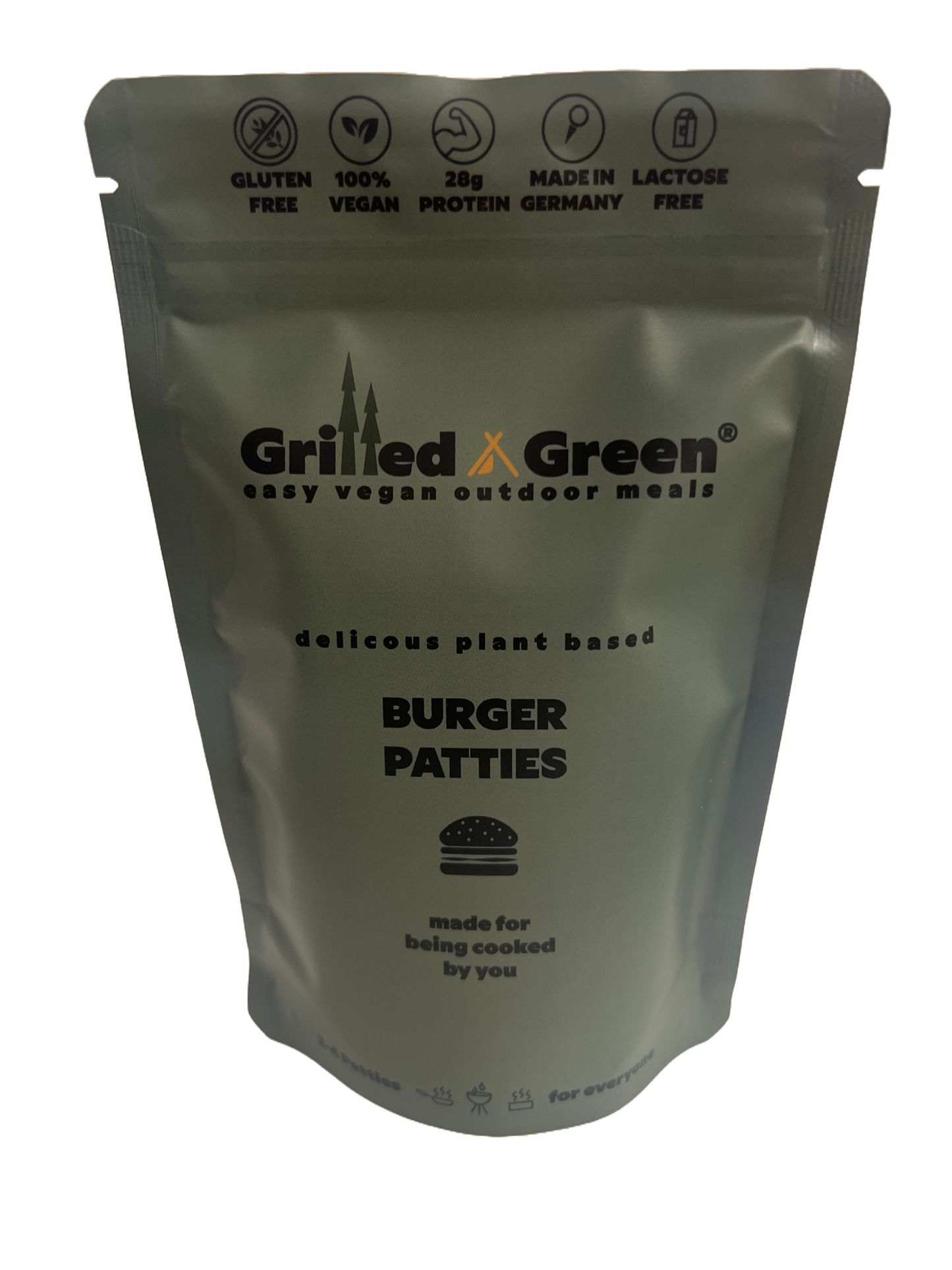 Grilled Green - Burger Patties 90g - Mix for 2-4 patties