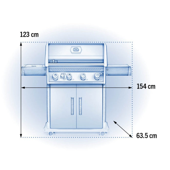 Napoleon - Rogue XT 525 with infrared side burner/Sizzle Zone