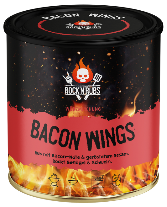Rock'n'Rubs Ultimative Würze Bacon Wings