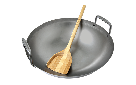 Big Green Egg – Grill - Wok aus Karbonstahl