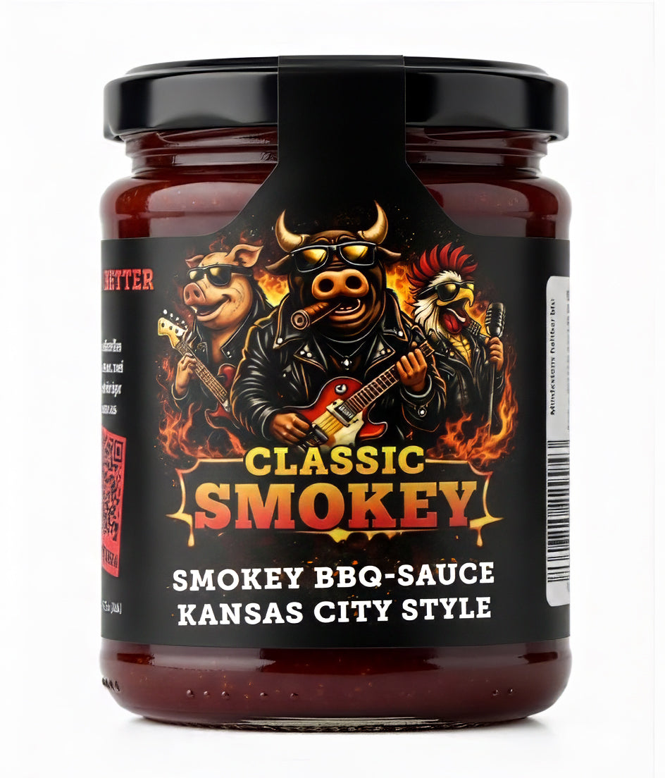 Rock'n'Rubs Classic Smokey BBQ Sauce, 280 g
