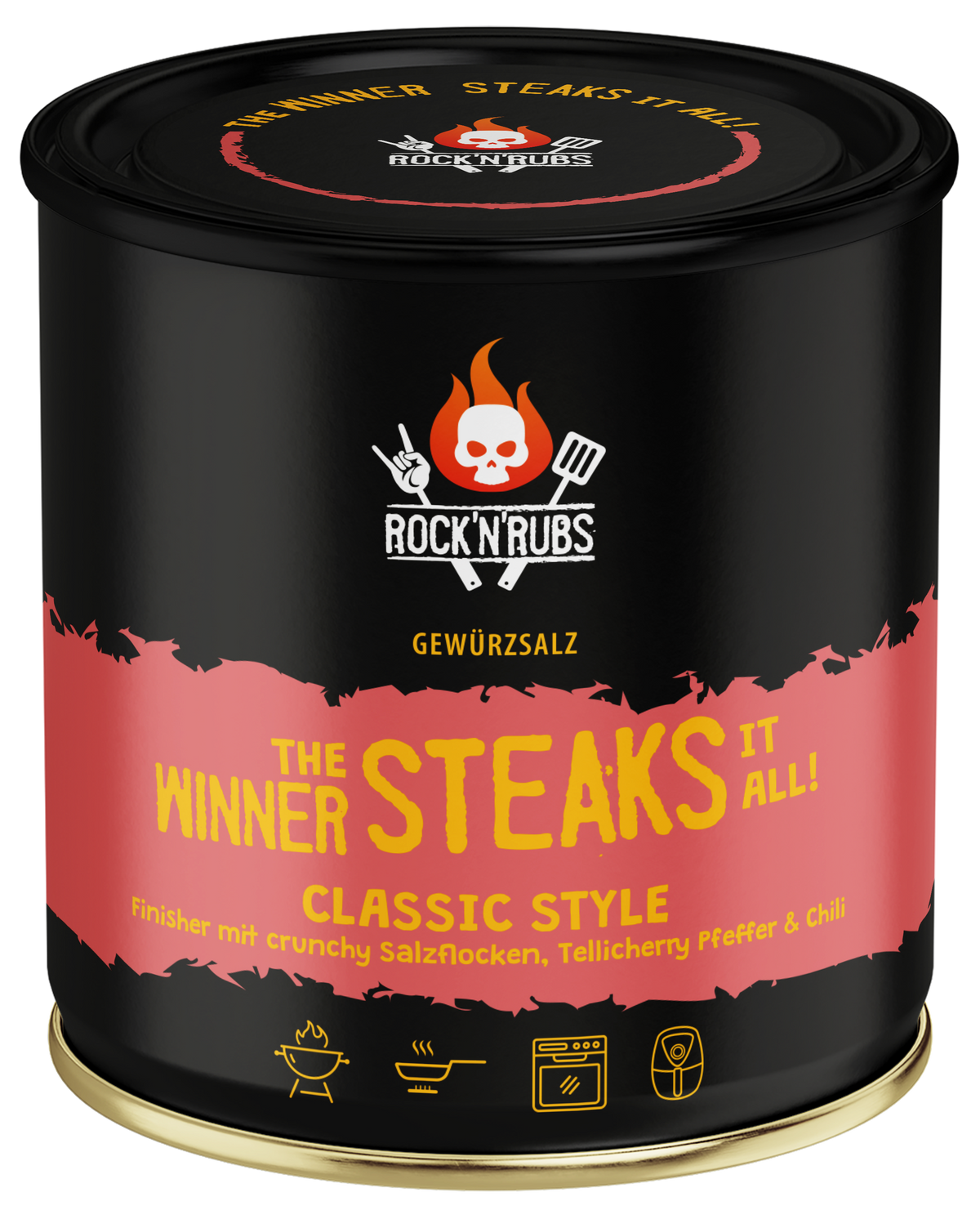 Rock'n'Rubs The Winner steaks it all Classic Style