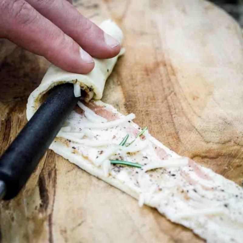 Petromax stick bread skewer with cast iron tip