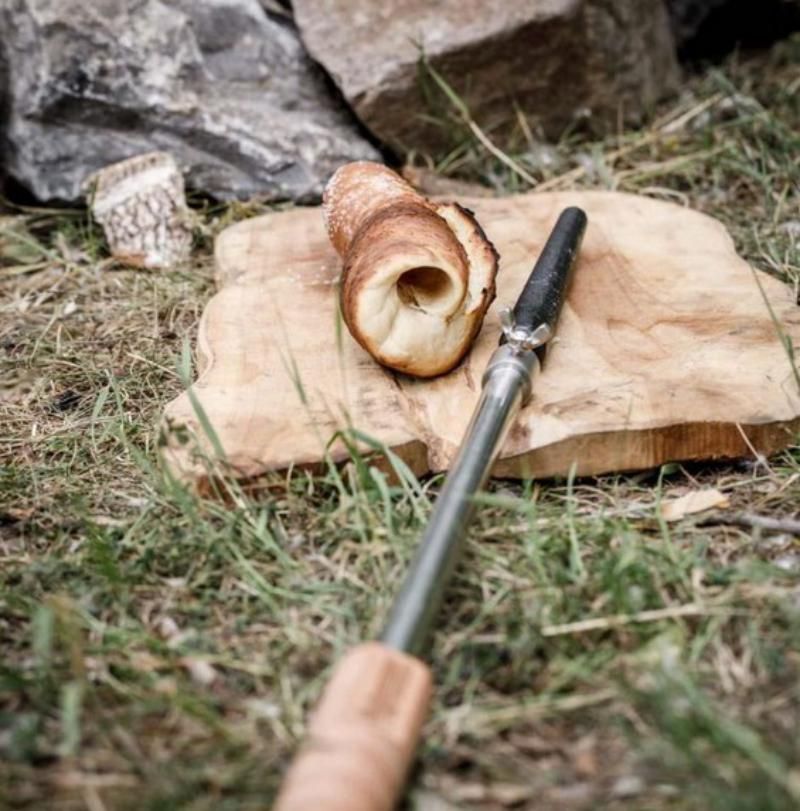 Petromax stick bread skewer with cast iron tip