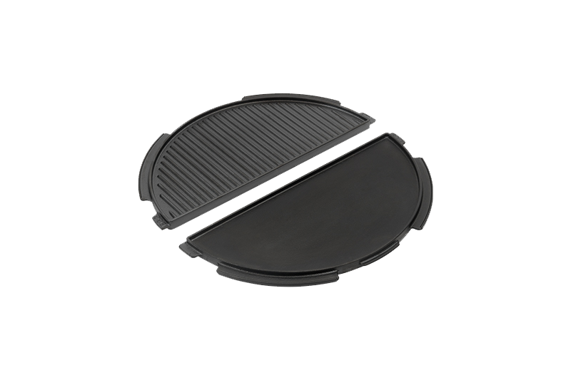 Big Green Egg - Semi-circular cast iron grill plate L