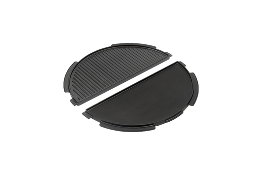 Big Green Egg - Semi-circular cast iron grill plate L