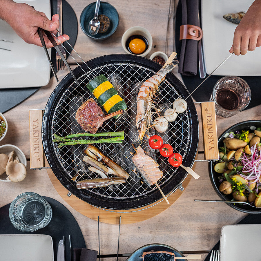 Yakiniku - Shichirin Keramik Grill rund, Medium